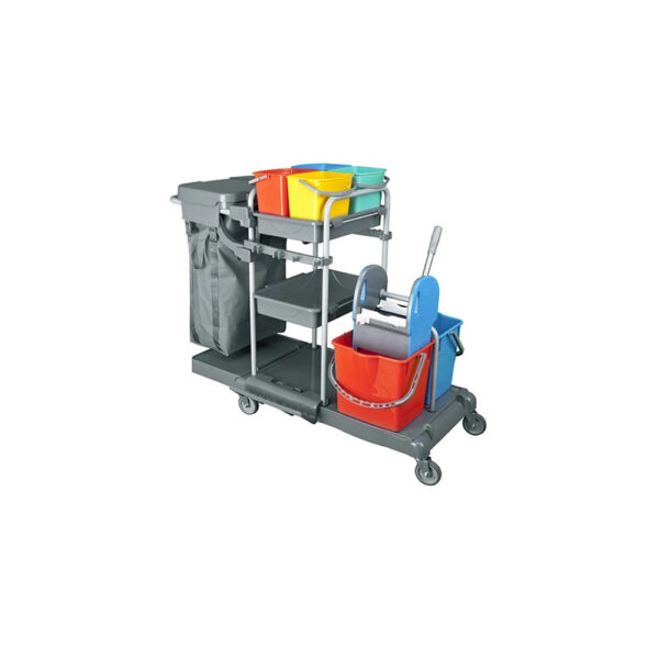 chariot de nettoyage complet