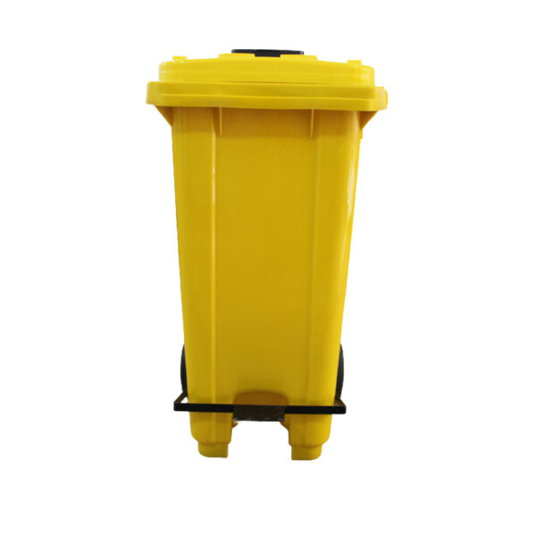 Poubelle-environnement-avec-pedale-120-L-jaune