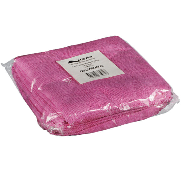 lavette microfibre rose