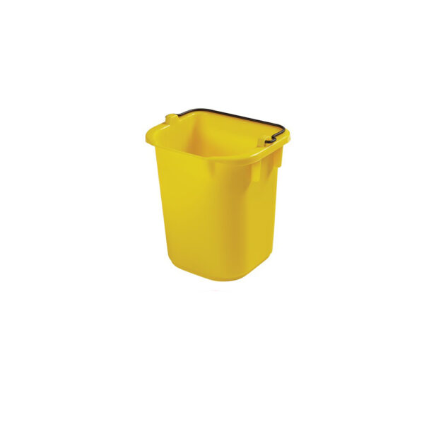 seau de couleur jaune