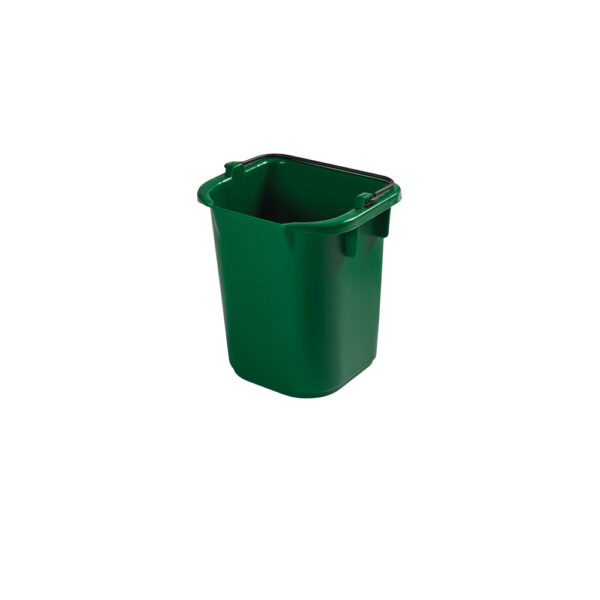 seau de couleur vert