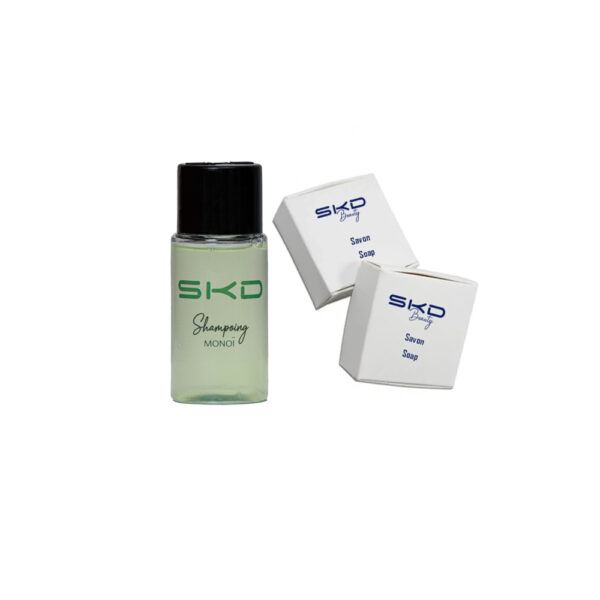 savon et shampoing pour hotel