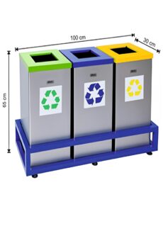 grande poubelle tri selectif