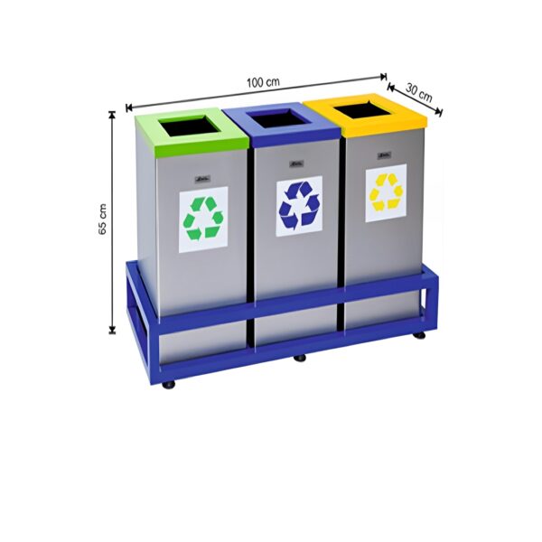 grande poubelle tri selectif