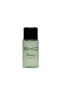 petite bouteille de shampoing