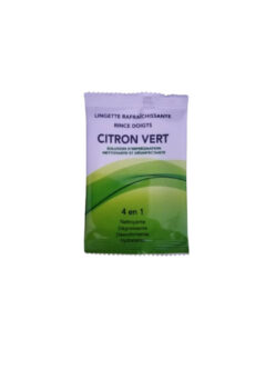 lingette main individuelle citron