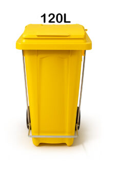 poubelle pour plastique et carton