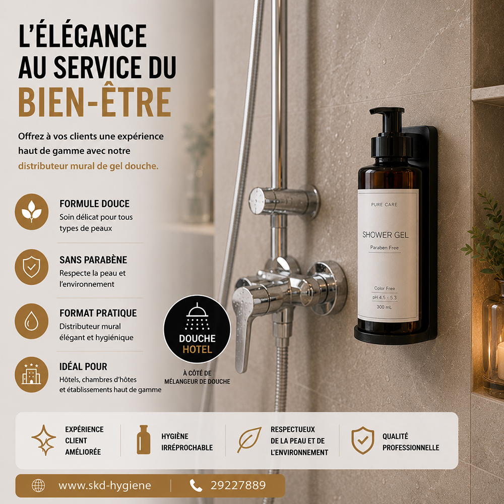 distributeur gel douche mural hôtel-skd-labo distributeur gel douche mural hôtel-skd-labo