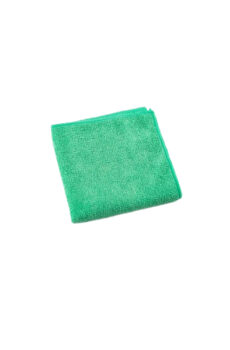 Lavette microfibre vert